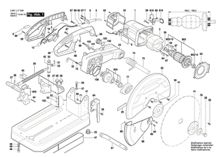 BOSCH Knebelgriff | Ersatzteile f�r GCD 12 JL - 1609B03523