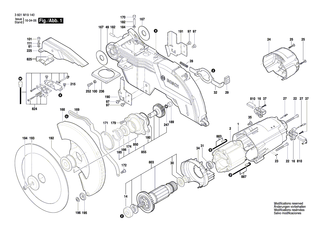 BOSCH Gehrungslineal | Ersatzteile f�r GCM 8 SJL, GCM 8 SDE - 1609B03705