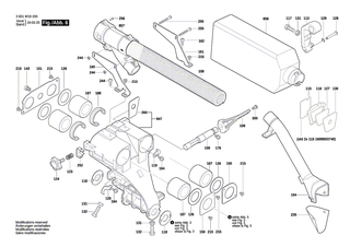 BOSCH Rastelement | Ersatzteile f�r GCM 8 SJL, GCM 8 SDE - 1609B03738