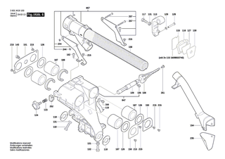 BOSCH Verstellbolzen | Ersatzteile f�r GCM 8 SJL, GCM 8 SDE - 1609B03742
