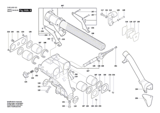 BOSCH Verstellbolzen | Ersatzteile f�r GCM 8 SJL, GCM 8 SDE - 1609B03742