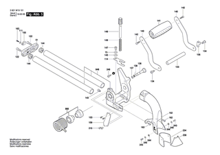 BOSCH Innensechskantschraube | Ersatzteile f�r GCM 800 SJ, GCM 80 SJ - 1609B03749