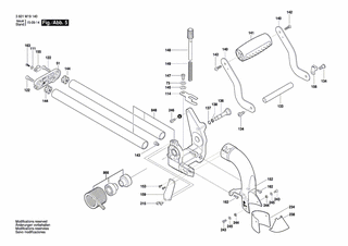 BOSCH St�tzwinkel | Ersatzteile f�r GCM 8 SJL, GCM 8 SDE...