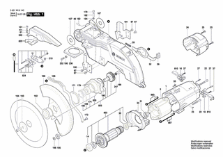 BOSCH Verschlussscheibe | Ersatzteile f�r GCM 800 SJ, GCM...