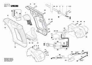 BOSCH Leiterplatte | Ersatzteile f�r GCM 8 SJL - 1609B04114