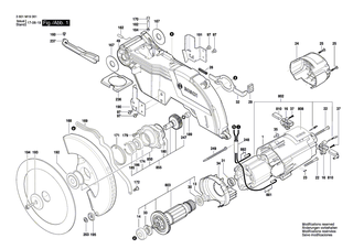 BOSCH O-Ring | Ersatzteile f�r GCM 800 SJ, GCM 80 SJ - 1609B04228