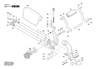 BOSCH Schulterschraube | Ersatzteile f�r GCM 800 SJ, GCM 80 SJ - 1609B05201