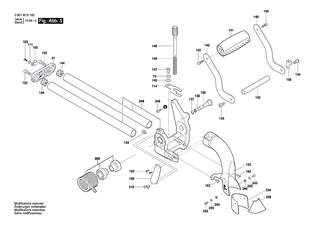 BOSCH Schulterschraube | Ersatzteile f�r GCM 800 SJ, GCM 80 SJ - 1609B05201