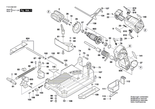 BOSCH Winkelschraubendreher | Ersatzteile f�r GCD 12 JL - 1609B05416