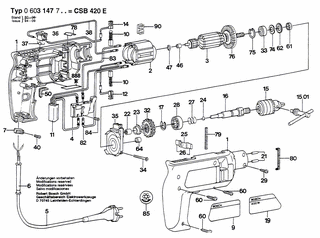BOSCH Sicherungsscheibe 0,6 MM | Ersatzteile für CSB 420-E | 2600118001