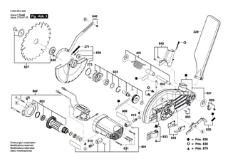 BOSCH Arretierung | Ersatzteile f�r PCM 7, PCM 7S - 1609BP7194