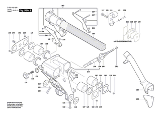 BOSCH Kontaktlasche | Ersatzteile f�r GCM 800 SJ, GCM 80 SJ - 1609BP7343