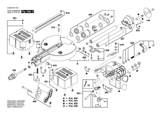 BOSCH Verschleissplatte | Ersatzteile f�r PCM 7S, PCM 8 S - 1609BP7351
