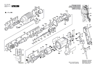 BOSCH Distanzscheibe 1,2 MM DICK | Ersatzteile für PBH 20-RLE, PBH 20-RF - 1610101011