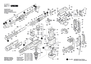 BOSCH St�tzscheibe | Ersatzteile f�r GSH 11 VC - 1610101023