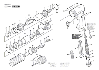 BOSCH Ausgleichscheibe 0,2 MM DICK | Ersatzteile f�r GR.106, Hf-Bohrmaschine - 1610101603