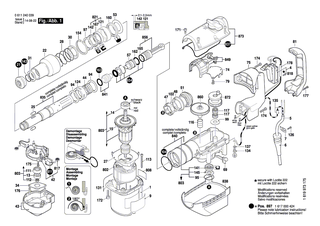 BOSCH Anlaufscheibe | Ersatzteile f�r GBH 5-38 D, GBH 5400 - 1610102056