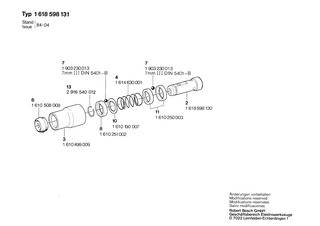 BOSCH Halteblech | Ersatzteile f�r Bohrhalter - 1610190007