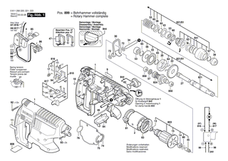 BOSCH Stützscheibe | Ersatzteile für GBH 24 VRE, GBH 24 V - 1610190021