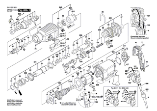 BOSCH Rastscheibe | Ersatzteile fr GBH 2-26 DE, GBH 2-26 DRE - 1610190048