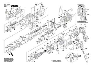 BOSCH Rastscheibe | Ersatzteile f�r GBH 3-28 DRE, GBH...