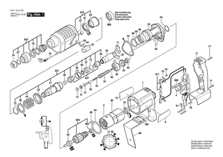 BOSCH Dichtring | Ersatzteile f�r PBH 20-RF, DBH 740 - 1610206023