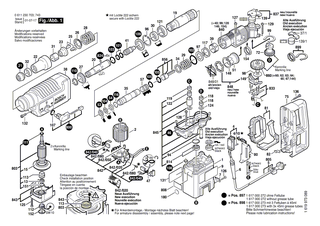 BOSCH O-Ring 55,0x2,0 MM | Ersatzteile f�r GBH 5/40 DCE, GBH 38 - 1610210095