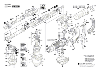 BOSCH Sprengring | Ersatzteile f�r GSH 5 CE, GSH 5 - 1610224009