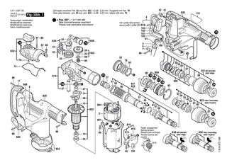 BOSCH Radial-Wellendichtring | Ersatzteile f�r GBH 3-28 E, GBH 3-28 FE - 1610283032