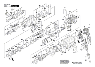 BOSCH Radial-Wellendichtring | Ersatzteile f�r GBH 3-28 DRE, GBH 3-28 DFR - 1610283036