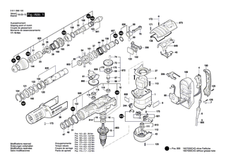 BOSCH Schaltscheibe | Ersatzteile f�r GSH 11 E - 1610290027