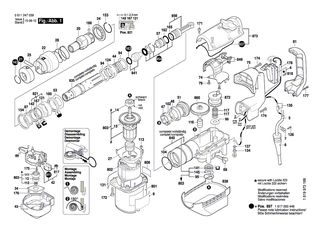 BOSCH Radial-Wellendichtring | Ersatzteile f�r GBH 5-38 D, GBH 5400 - 1610290069
