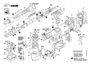 BOSCH Schaltscheibe | Ersatzteile f�r GBH 5-40 DE, GSH 5 CE - 1610290076