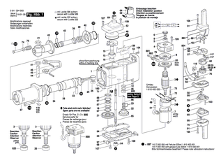 BOSCH Lagerbolzen | Ersatzteile f�r USH 27, GSH 27 - 1610300033