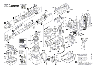BOSCH Zahnh�lse | Ersatzteile f�r GBH 5-38 D, GBH 5400 - 1610300064