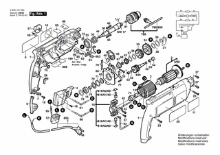 BOSCH Schalter | Ersatzteile für CSB 650-2 | 2607200260