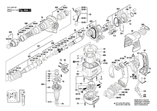 BOSCH Schläger | Ersatzteile für GBH 3-28 DRE, GBH 3-28 DFR - 1610311019