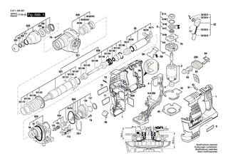 BOSCH Schläger | Ersatzteile für GBH 3-28 DRE, GBH 3-28 DFR - 1610311019