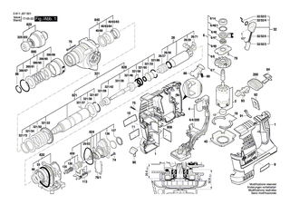 BOSCH Schläger | Ersatzteile für GBH 3-28 DRE, GBH 3-28 DFR - 1610311019