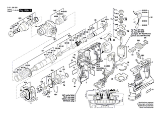 BOSCH Schläger | Ersatzteile für GBH 3-28 DRE, GBH 3-28 DFR - 1610311019