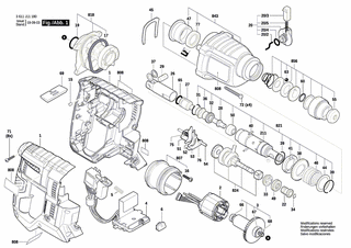 BOSCH Führungsbuchse | Ersatzteile für PBH 2500 RE, PBH 2600 RE - 1610400039