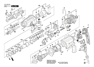 BOSCH Gummibuchse | Ersatzteile für GBH 2-26 E, GBH 2-26 RE - 1610502016
