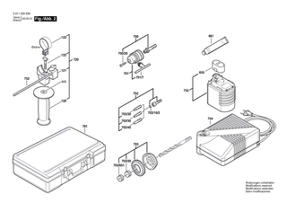 BOSCH Schutzkappe ROT | Ersatzteile f�r GBH 24 VRE, GBH 24 VFR - 1610508032