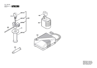 BOSCH Schutzkappe ROT | Ersatzteile f�r GBH 24 VRE, GBH 24 VFR - 1610508032