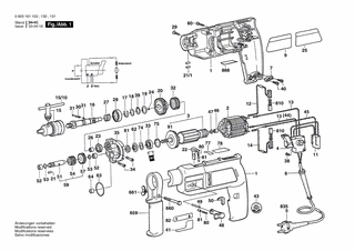 BOSCH Kugel DIN 5401-4 MM-III-ST | Ersatzteile für CSB 460-2 | 1903230007