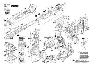 BOSCH Niederhalter | Ersatzteile f�r GSH 5 CE - 1610516016