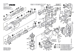 BOSCH Anschlaghülse | Ersatzteile für GBH 5/40 DCE, GBH 38 - 1610520001