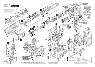 BOSCH Anschlaghülse | Ersatzteile für GBH 5/40 DCE, GBH 38 - 1610520001