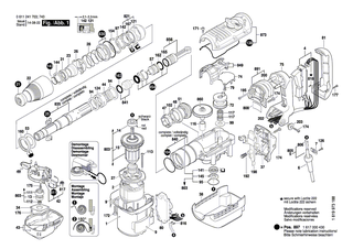 BOSCH Anschlaghülse | Ersatzteile für GBH 5/40 DCE, GBH 38 - 1610520001