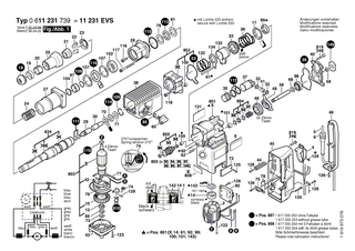 BOSCH Anschlaghülse | Ersatzteile für GBH 5/40 DCE, GBH 38 - 1610520001